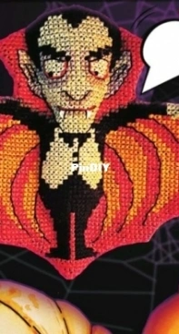 Nani Studio - Xstitch Little Stories - N°68 - Dracula Pin Keep by Irina / Iryna Naniashvili