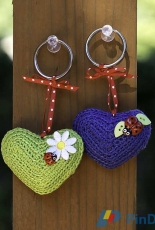 Be Mine  Keychain by Alla Koval/My Little CityGirl -Free