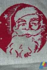 Visage papa noel