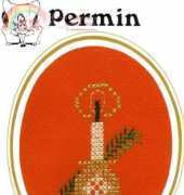 Permin 17-2234 Christmas card