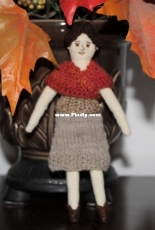 A-line Skirt for Tiny Rag Dolls by Dawn Smith-Free