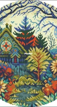 Stitching Land - Witch's Garden  XSD + PCS