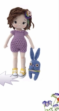 Amigurumi Land - Esra Erdurcan - Cansin Doll - Russian - Translated