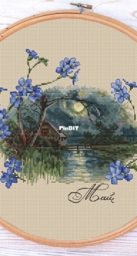Ameli Stitch - Landscapes - May by Anna Smith