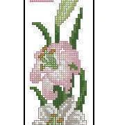 Jeanette Crews Designs - Book 1254 - Floral Bookmarks L