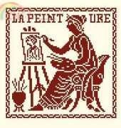 Mamilou Creations - Free pattern  La Peinture by Wolf & Dupeyron