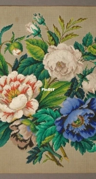 Blue Peony Bouquet  XSD+PCS