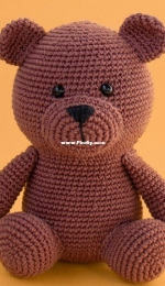Gatofio Atelie - Mariana Chaves - Bart The Bear - Bart o Ursinho - Portuguese