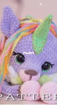 Varezhka Handmade - Julia Bazhina - Unicorn Pajamas Bag - Russian