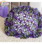 premier yarns - Popover Pillow - free