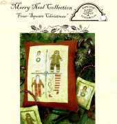 Homespun Elegance MN-17 - Merry Noel Collection Four Squared Christmas
