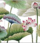 DOME 100404 With Lotus Flowers