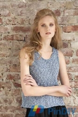 Heart Swing Tank by Coralie Meslin/Tahki Stacy Charles -Free