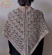 Panda Pearl Market Shawl by Gail Tanquary/free