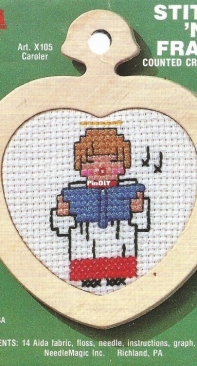 nmi Needle Magic Inc. Stitch N Frame 105 - Caroler