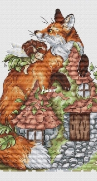 Fun Sheep FS/21-021 Forest Keeper by Anastasia Kravtsova / Eremeeva