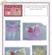babydoll hand knit angel top dress & tight 8-12"