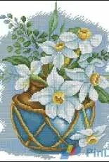 Daffodils From All About Needlework March 2016