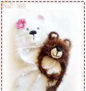 Angels Chest Boutique - Mary Angel Morris - Polar Bear and Brown Bear