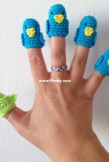 Little Bird Finger Puppets