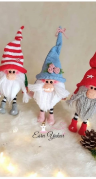 Esrayakar - Esra Başak Yakar - New Year Gnome - Yeni Yıl Cücesi - Turkish