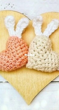 Lovenika Design - Yevheniia Romanchuk - Heart Bunny - Free