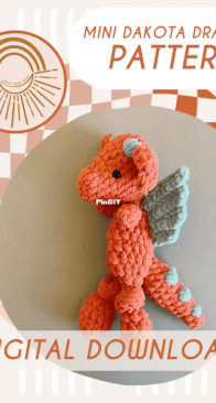 Mama Made minis - Alyson Dratch and Lindsay McNutt - Mini Dakota Dragon