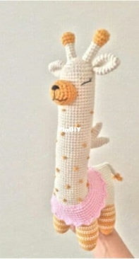 Amigurumi By Güli - Gülizar Ekiz - Daisy the Giraffe Pattern  - Russian - Translated