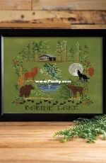 Babine Lake by Natalia Luneva from Just Cross Stitch - October 2019 XSD