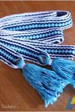 New belt - white and blue