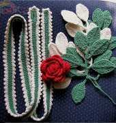 my work---- Flower Scarf