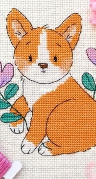 Pollyless - Corgi by Polina Lesko