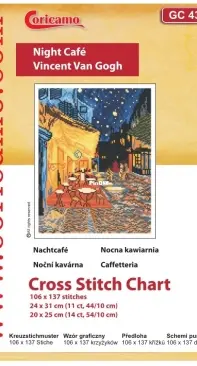 Coricamo - GC 4345 - Night Cafe - Vincent Van Gogh