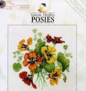Heritage Stitchcraft - Valerie Pfeiffer Posies VPNP698 Nasturtium Posy XSD