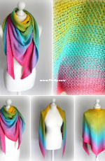 LaCritza - Larissa Menkhaus - Candy Shawl - German - Free
