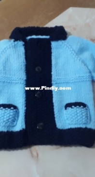 knitted shoe, jacket and hat