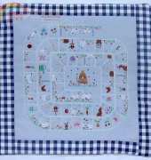 Bleu de Soie BL136 Le jeu de l´oie