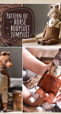 Straw Animals - Julia / Juliya Ustimenko - Horse