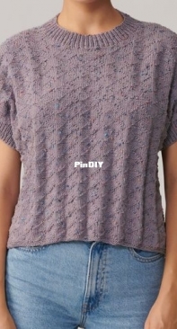 Top aus Fashion Cotton Neps dk by RICO Design-German-Free