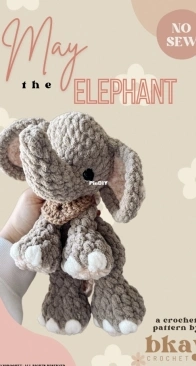 Bkay Crochet co - Brandi Martin - May the Elephant