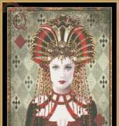 Mystic Stitch  MG-130 - Queen of Diamonds