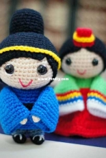Simple Arts Planet - Saplanet Originals - Lis Sun - Traditional Korean wedding dolls