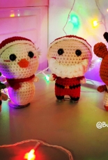 Amigurumi Santa Claus mini for Christmas