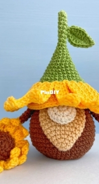 Happy Dolls Handmade - Lucy Magic Pattern - Julia /Kate - Negovorina - Sunflower Gnome