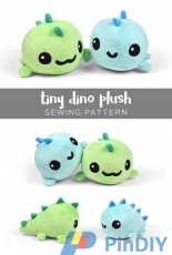 Choly Knight - Sew Desu Ne? - Tiny Dino Plush - Free