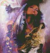 Mystic Stitch Song of the Golden Wolf DENL-01