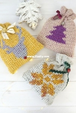Little Doolally - Christmas Gift Bags - Free