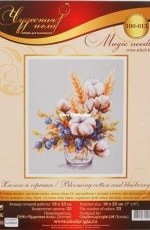 Чудесная игла / Magic Needle 100-013 Blooming Cotton and Blueberry XSD