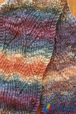 Undulating Scarf by Adriana Schoenberg -Eng-Free