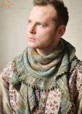 Rising Dawn Shawl by Stephen West